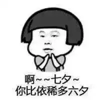 我要在你平淡无奇的七夕,做一个闪闪发光的神经病