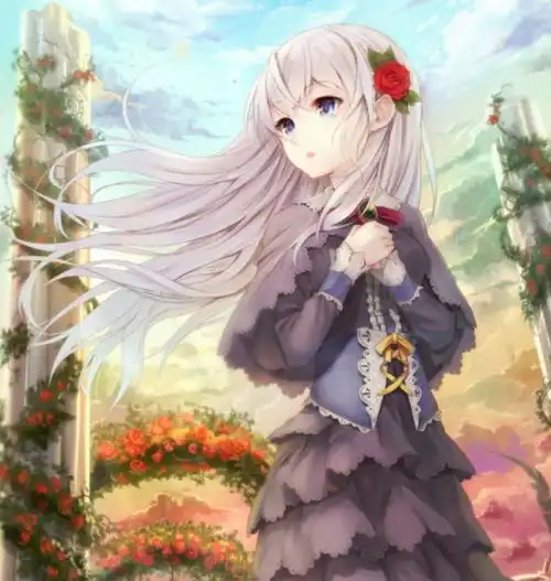  二次元青春有活力的美少女,青春一定要让自己不留任何遗憾