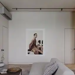  55㎡现代简约二居装修案例效果图土巴兔装修网