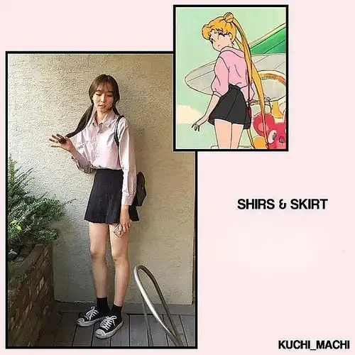  复古风当道从美少女战士中找寻穿搭灵感