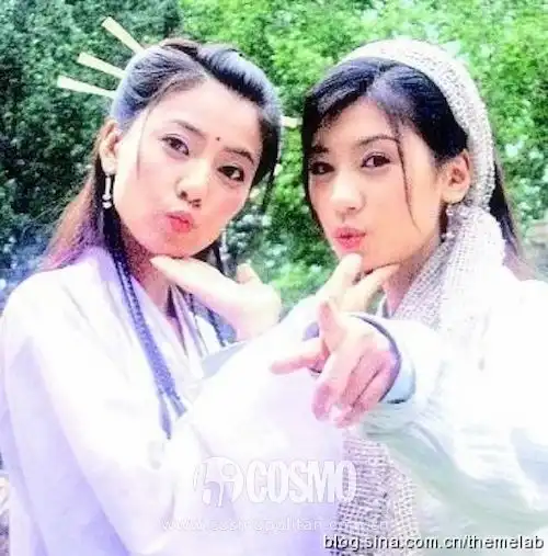 贾静雯再演倚天最感慨的是她和高圆圆13年友谊