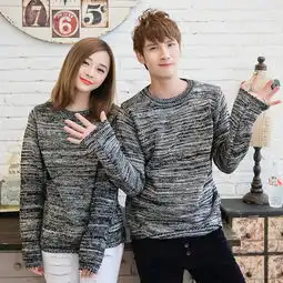  情侣毛衣韩版搭配图片情侣毛衣韩版怎么搭配情侣毛衣韩版如何搭配爱蘑菇街