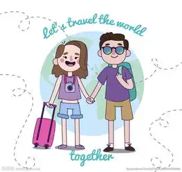  环游世界的情侣图片