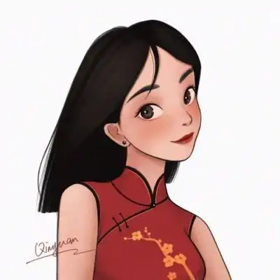  沈辞精致手绘迪士尼公主头像女生头像我要个性网