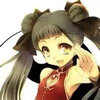  卡通女孩微笑头像微信头像图片大全