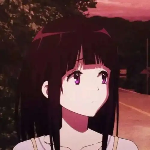  超级浪漫的优质动漫情侣头像冰菓情侣头像