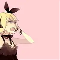  镜音双子情侣头像