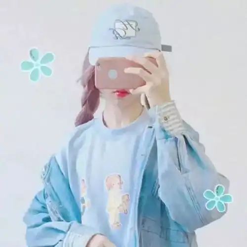 蓝色个性头像我爱你,到天荒地老