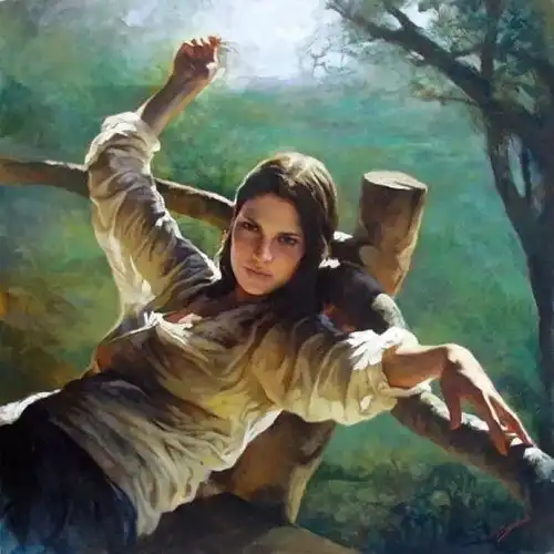  油画课程363他一生痴迷艺术,笔下的每一幅画都无比惊艳