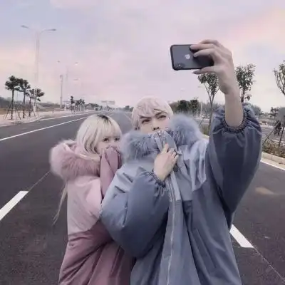  头像情侣2021最火潮流,高清好看的时尚潮流情侣头像2021图片