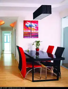  艺术靓丽的餐厅设计图片免费下载编号5674087红动网