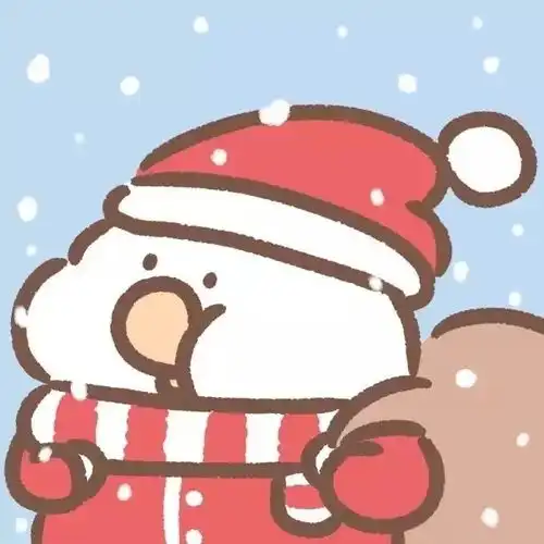  情头圣诞限定超可爱情侣头像