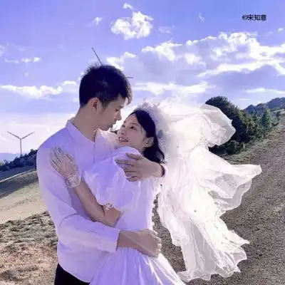 宋知意唯美真人恩爱情头一对两情侣头像我要个性网