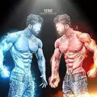  肌肉头像男高清微信头像图片大全