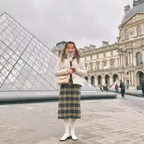  小个子穿搭模范生这个身高158的小姐姐太会穿啦