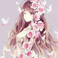  小清新图片唯美简约女动漫可爱的小清新女生图片