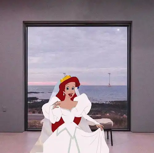  迪士尼公主背景图,超可爱