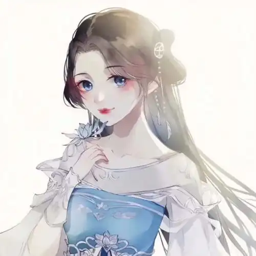  唯美的古风情侣头像