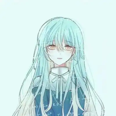  带公式的卡通情侣头像