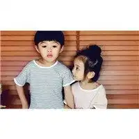  两小无猜萌娃情侣头像微信头像图片大全