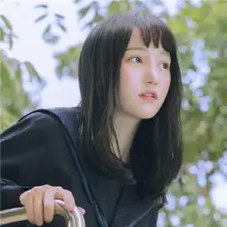 小清新2018唯美长发闺蜜头像阳光擦干了我思恋你的泪水