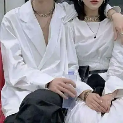  ins原宿风情侣头像