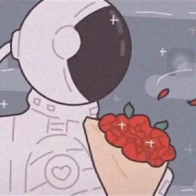  情侣头像丨宇航员