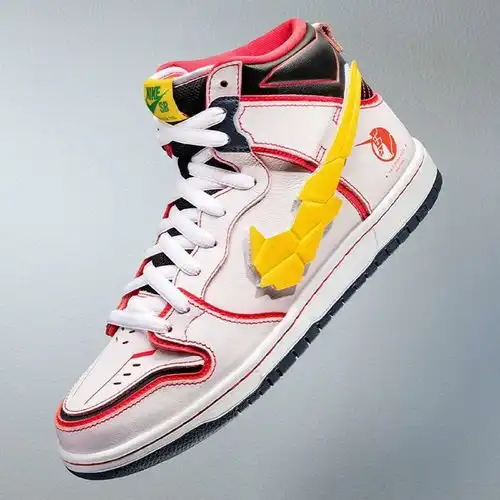  高达与耐克真的联名了,看起来却像客制的