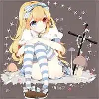 二次元异瞳邪魅女头像微信头像图片大全