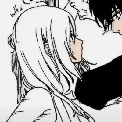  黑白情头一对两张你闻今晚的情侣头像我要个性网