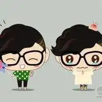  微信头像带字男生萌娃