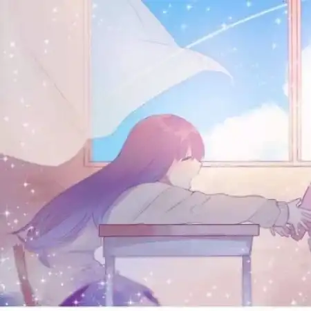  卡通情侣呆萌一对,我和你耍小脾气其实是爱你