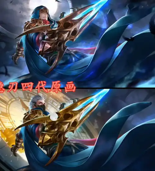 王者荣耀重做前的兰陵王谁见过初代露脸之后是真帅,难怪花木兰会拒绝铠