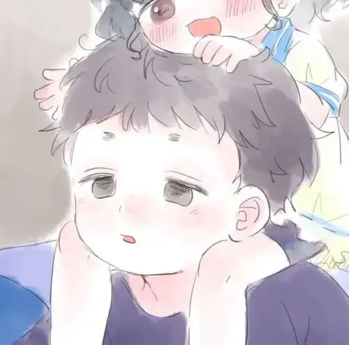  超级甜的情侣头像