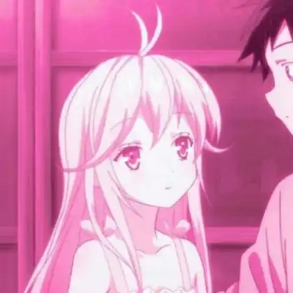  2020最新动漫情头一男一女分开,此时我的心是窒息的