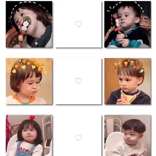  萌娃情侣头像,萌娃头像,萌娃情头