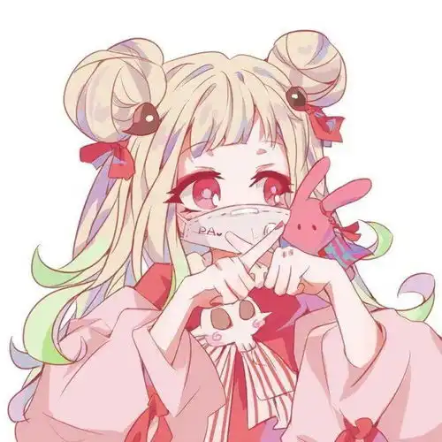  一组卡通简约情侣头像