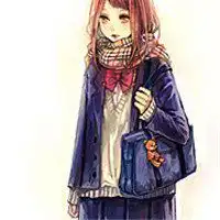  动漫背书包头像微信头像图片大全