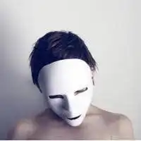  男生半脸灰色头像图片微信头像图片大全