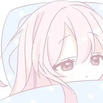  情侣头像卡通呆萌一对两张2020二次元情侣头像一男一女萌