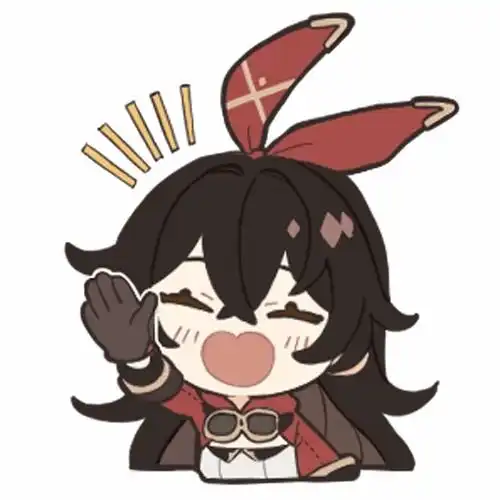  搬运原神表情包二创q版萌系高清