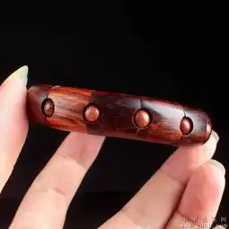  正宗海南黄花梨手串老料佛珠手链男女情侣款鬼脸鬼眼手镯