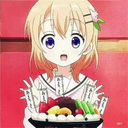  二次元女生头像萌萌哒,遇见你之前我是伤心的