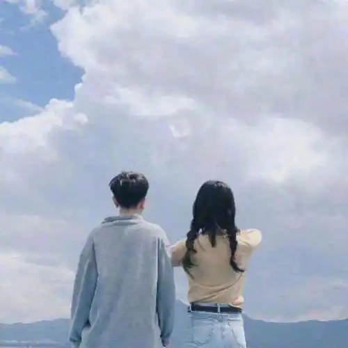  情侣头像60张真人情侣头像简短高级的表白情话