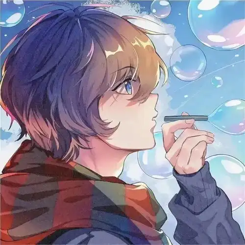  情侣头像我要给你日不落的思念