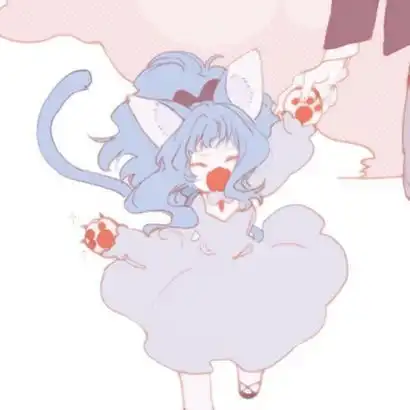  情侣头动漫一对两张