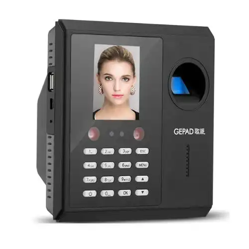  铂睿锋电子科技图东莞人脸识别考勤机品牌人脸识别考勤机高清图片高清大图