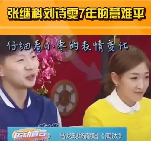  刘诗雯和张继科的7年里你离开后,我的理想型都是按着你找的