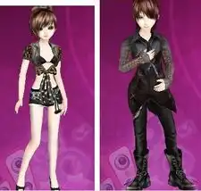  急求炫舞情侣装