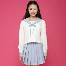 中牌2015最新日本校服长袖女水手服夏服上堆糖,美好生活研究所